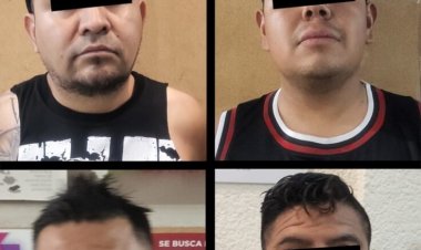 En Edomex, detienen a cuatro posibles implicados en el homicidio de dos policías de Cuautla