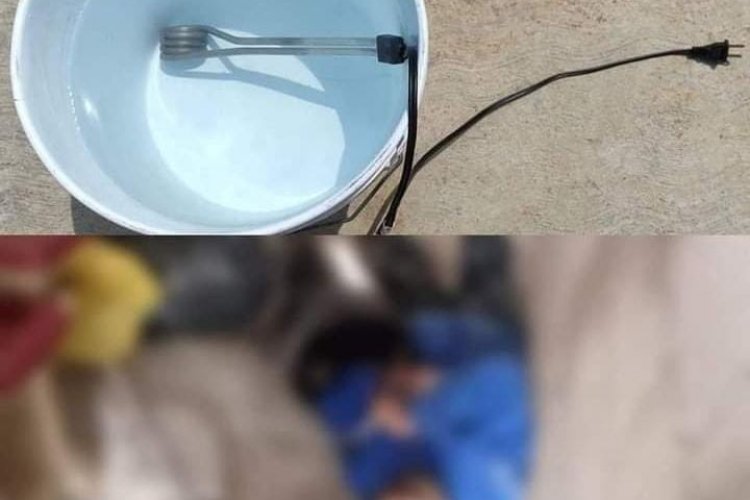 Hombre fallece electrocutado con una resistencia para calentar agua