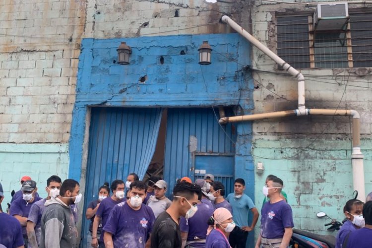 Se registra explosión en fabrica de Ecatepec