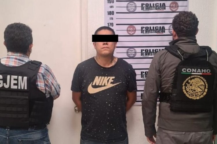 Sicario es detenido en Nezahualcóyotl