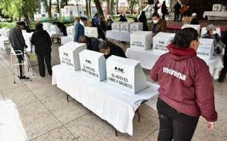 Edomex presenta anomalías en votación para elegir congresistas de Morena