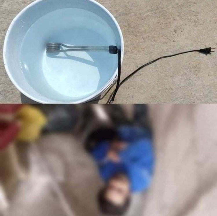 Hombre fallece electrocutado con una resistencia para calentar agua