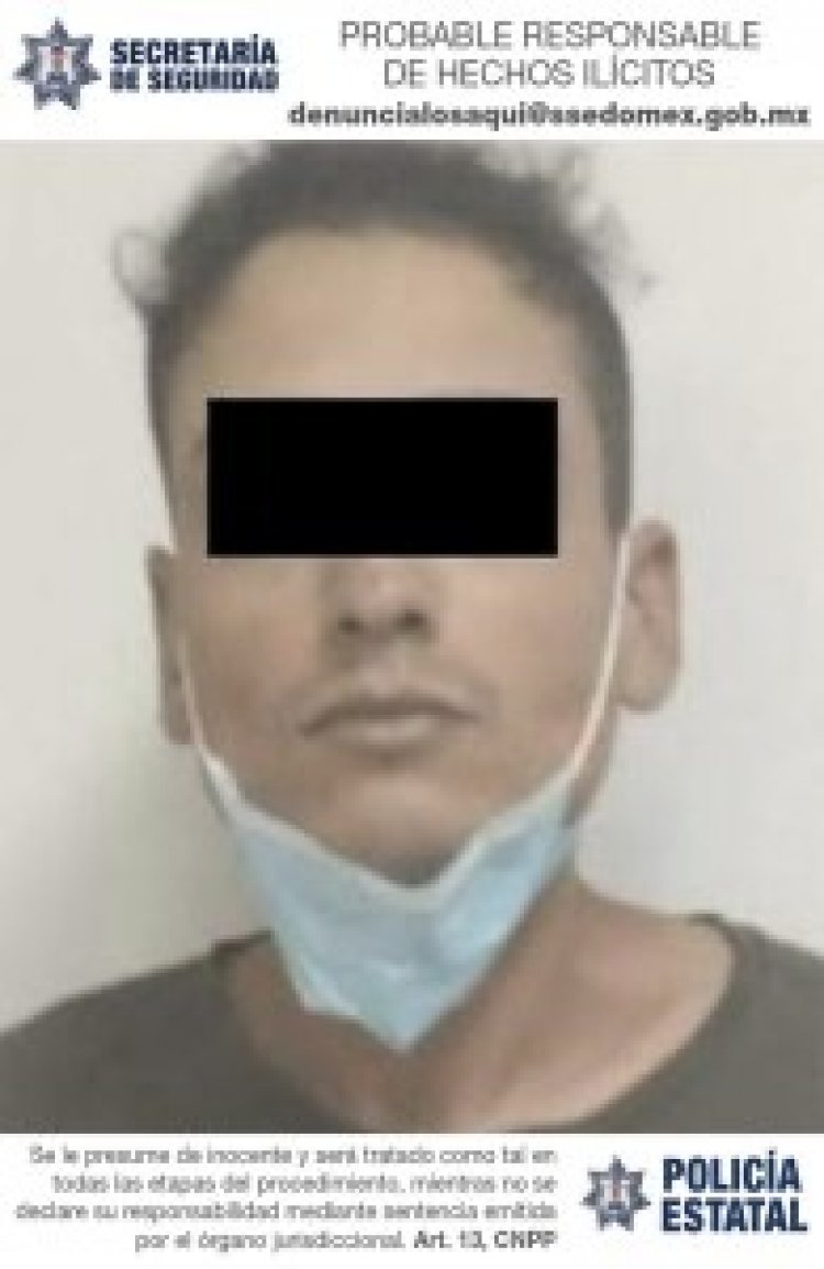 Atrapan a criminal, tras fallido robo de auto en Coacalco
