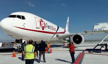 Inaugura AIFA su terminal de carga