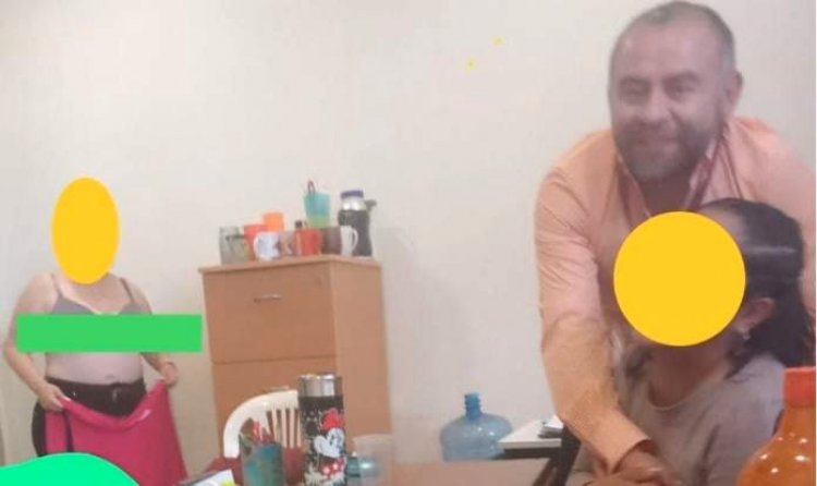 Exhiben a funcionario del Bienestar en pleno acoso sexual con empleadas