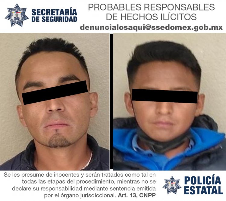 Detienen a dos hombres en posesión de fentanilo en Edomex