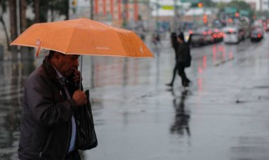 Frente frío provocará chubascos en la CDMX