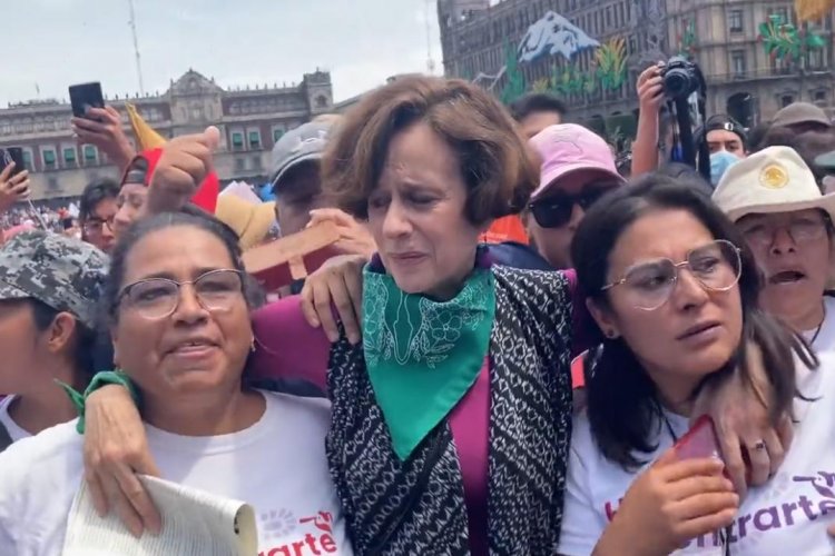 AMLO responde ante agresión a Denise Dresser en marcha