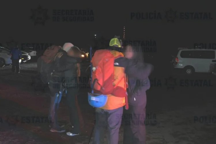 Localizan a tres personas extraviadas en el Iztaccíhuatl