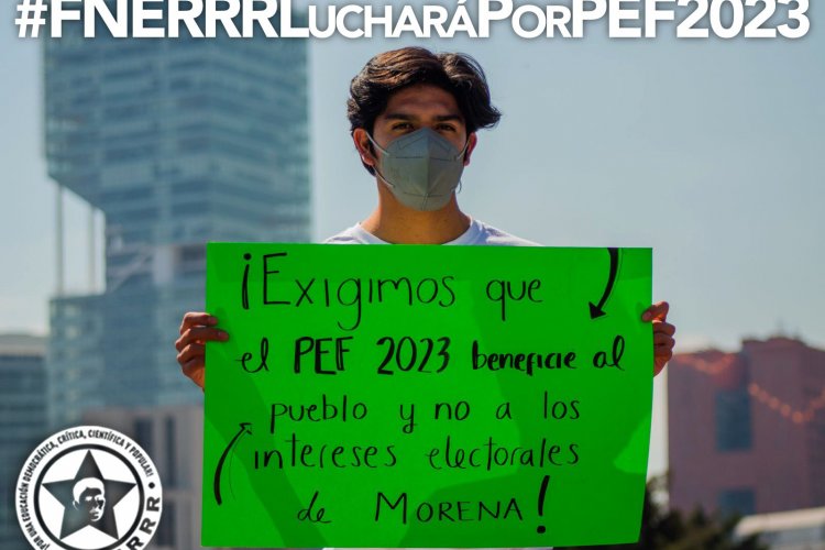 FNERRR luchará para que se atienda desastre educativo con PEF 2023