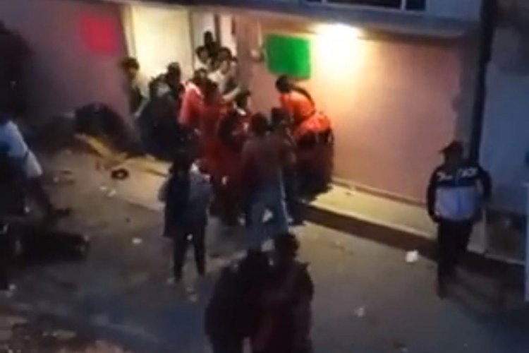 Se desata trifulca en fiesta patronal en Edomex