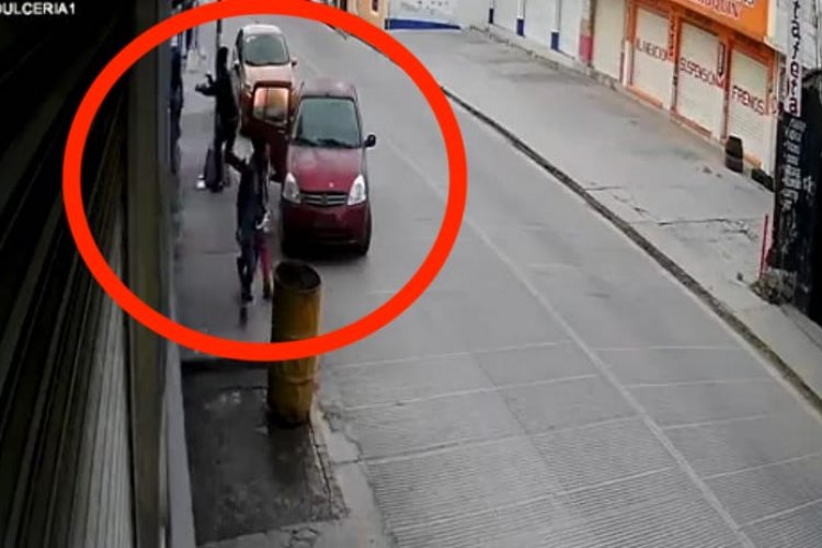 Así secuestraron a niño en Huehuetoca