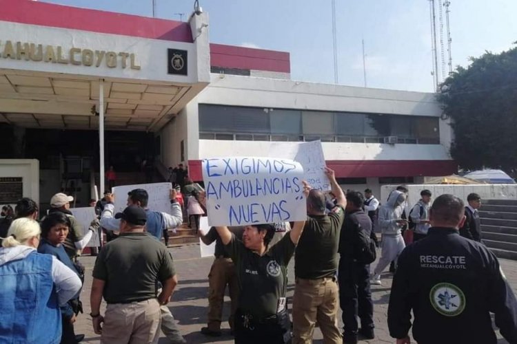 Nezahualcóyotl solo cuenta con una ambulancia