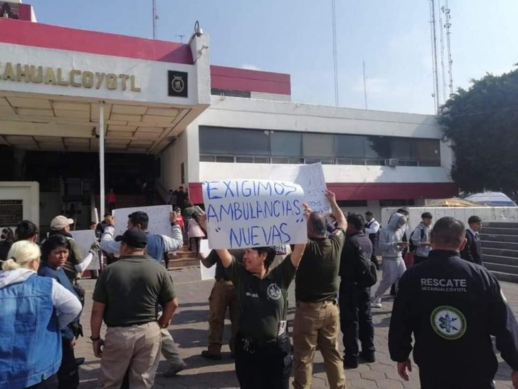 Nezahualcóyotl solo cuenta con una ambulancia