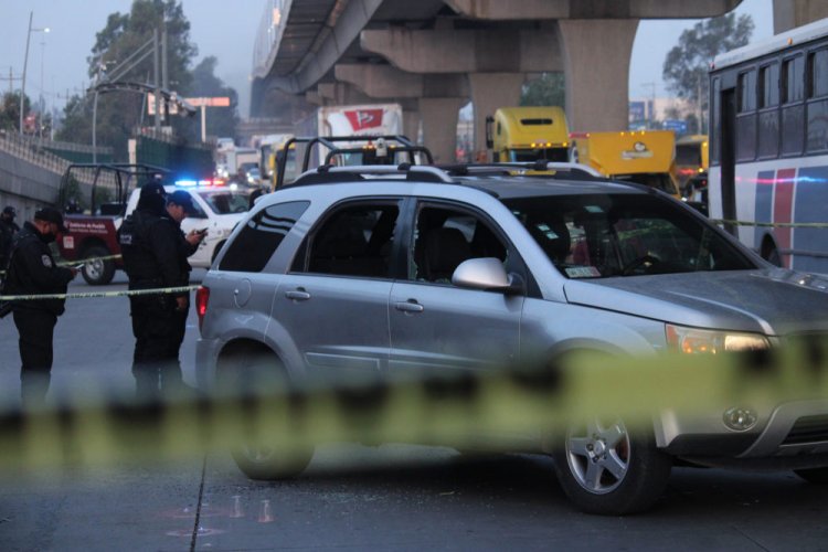 Balacera en la México-Puebla deja un muerto