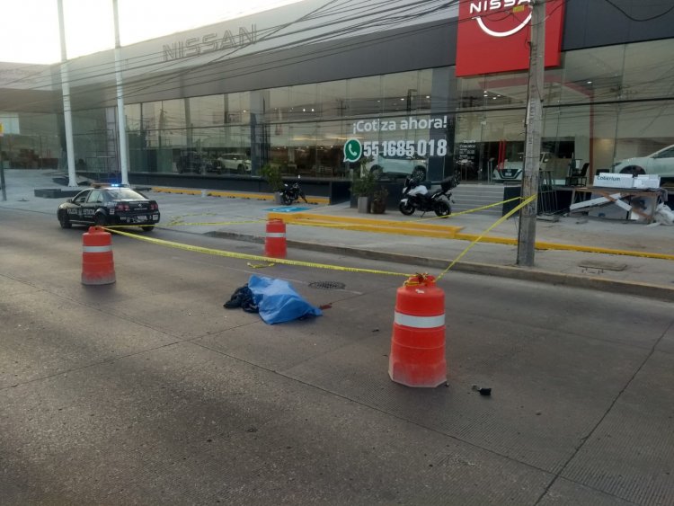 Fallece motociclista en la vía López Portillo