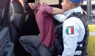 Cae sujeto por golpear a su esposa embarazada