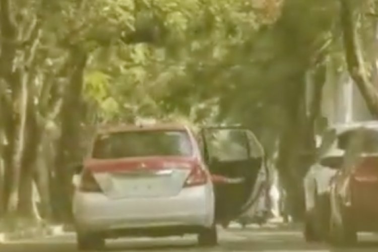 Evitan que taxista secuestre a madre e hija