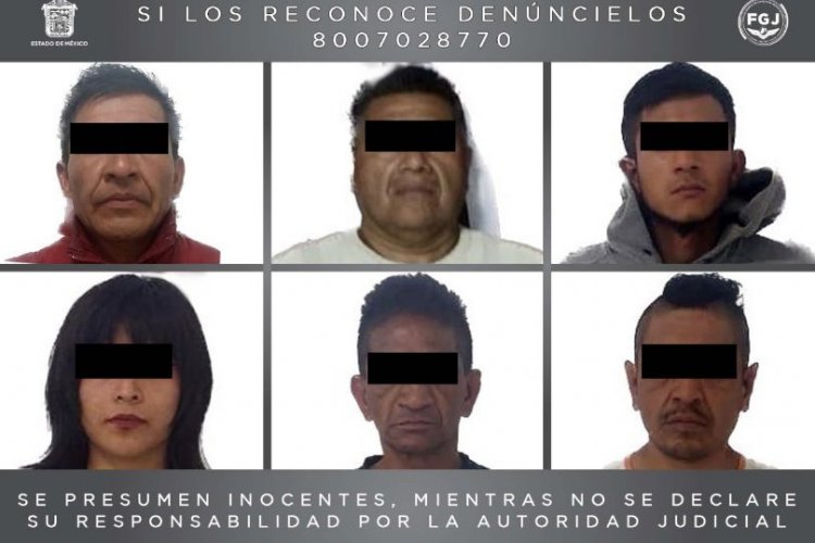 Procesan a seis por robo de vehículo en Neza, Chimalhuacán y Toluca