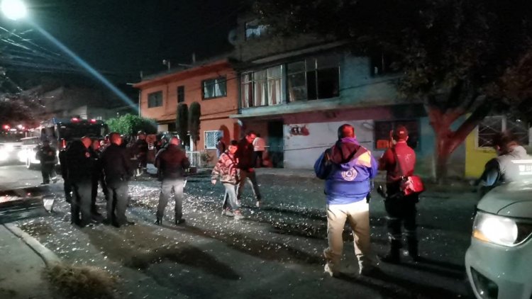 Explosión en casa de la GAM deja una lesionada