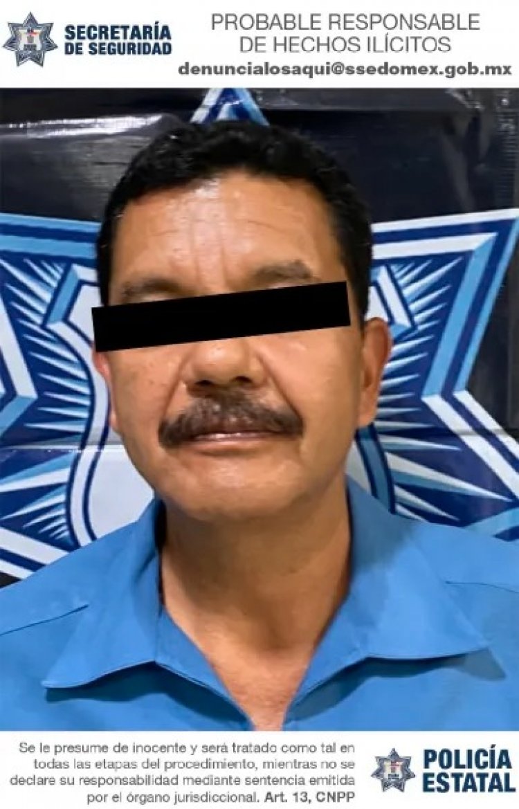 Capturan a abusador de menores en Tlalnepantla