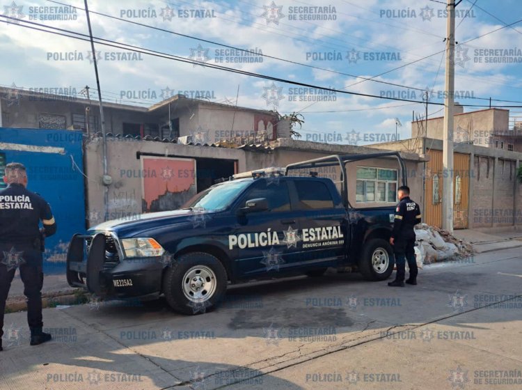 Aseguran artículos robados en casa de Chimalhuacán