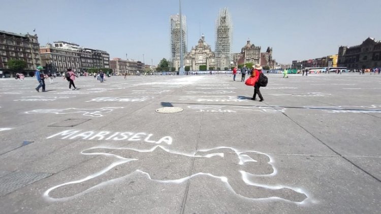 Marchan por el 25N en la CDMX