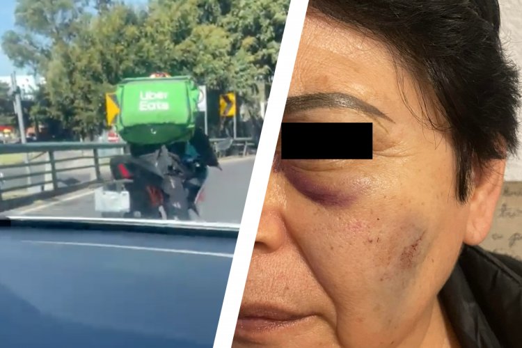 Repartidor agrede a abuelita en Tlalpan