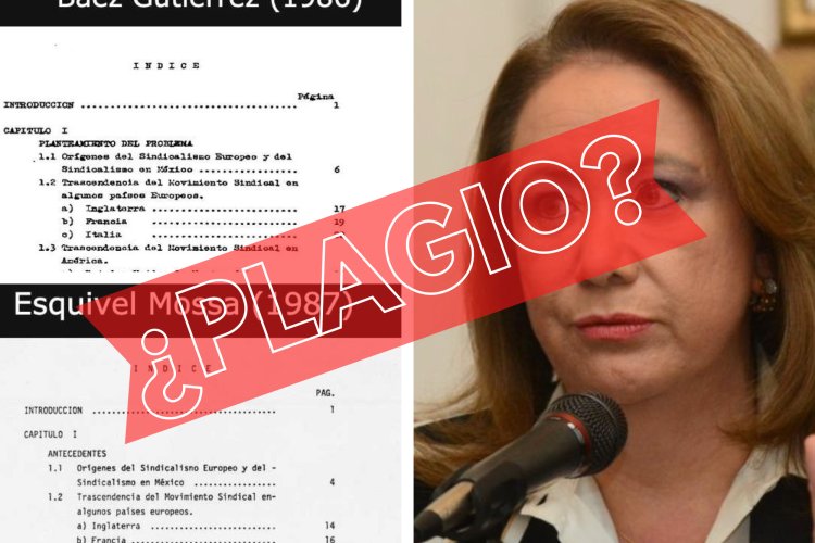 Ministra Yasmín Esquivel se defiende por supuesto plagio de tesis