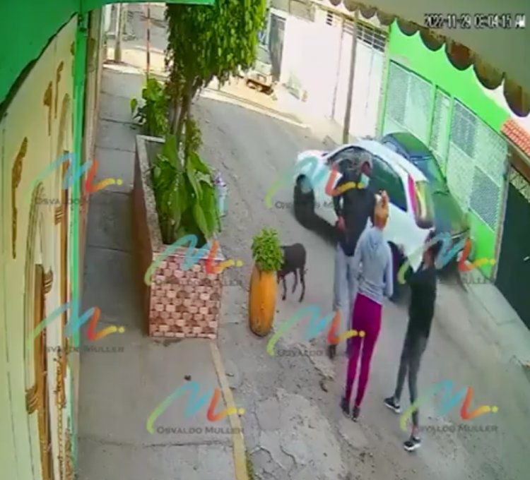 Video: taxistas asaltan a madre e hija en Ecatepec