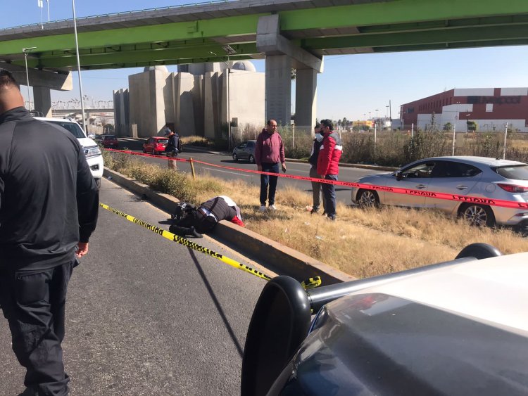 Muere arrollado hombre en carril confinado del Mexibús, en Ecatepec