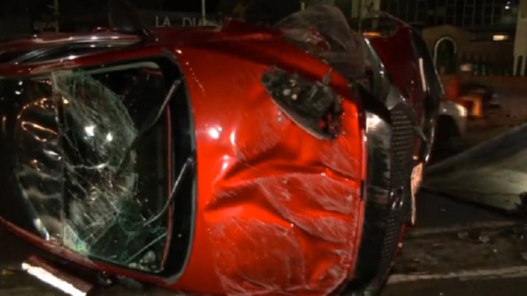 Aparatoso accidente provoca caos en Periférico Norte