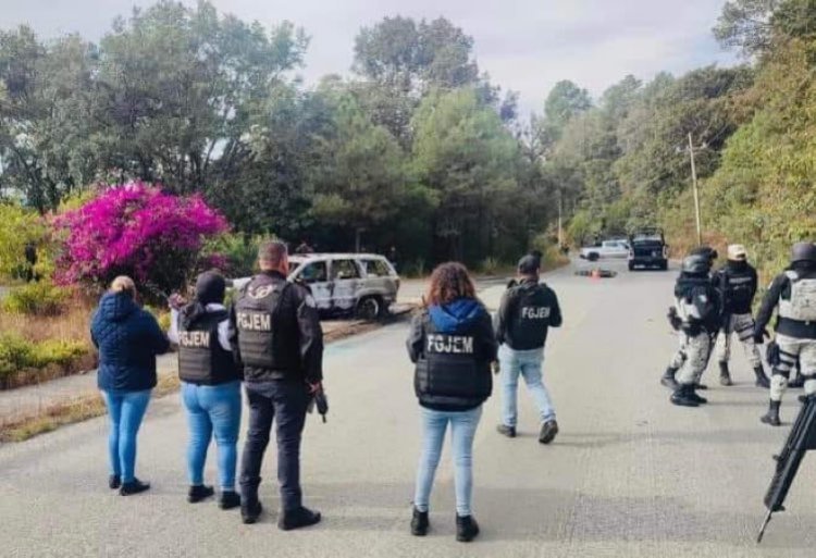 Elementos de la GN se enfrentan a sicarios en Coatepec Harinas