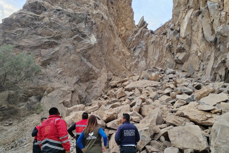 Se desgaja cerro del Elefante en Ixtapaluca; te decimos el motivo