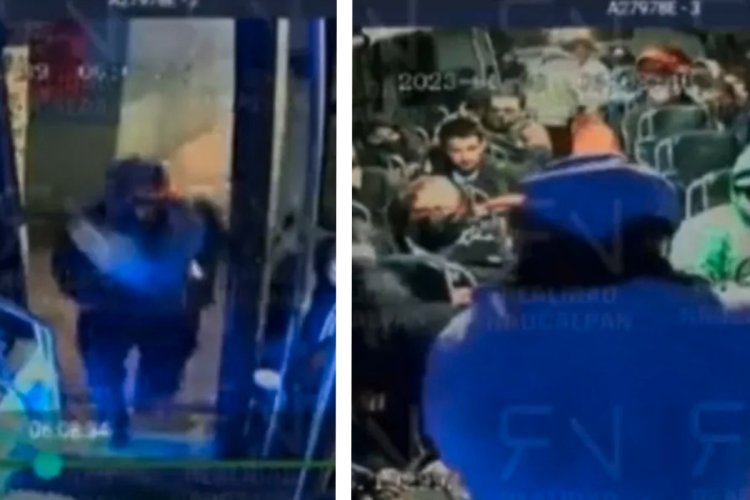 “No se quieran morir”: amaga asaltante a pasajeros de camión en Naucalpan