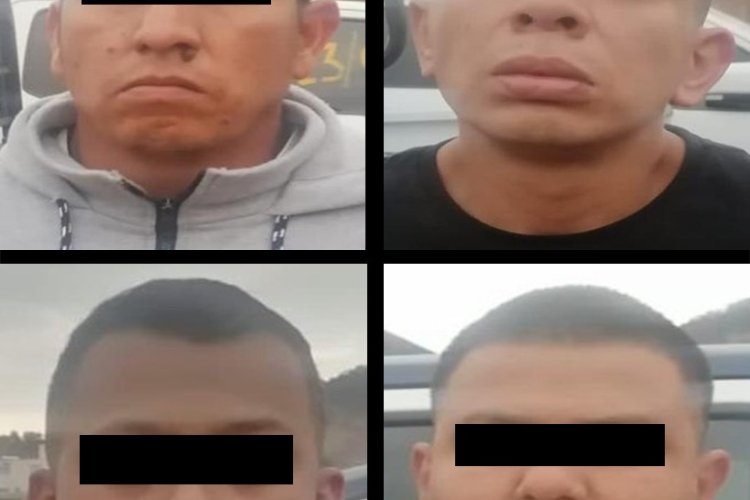 Detienen a supuestos miembros de la Familia Michoacana por robo de autos