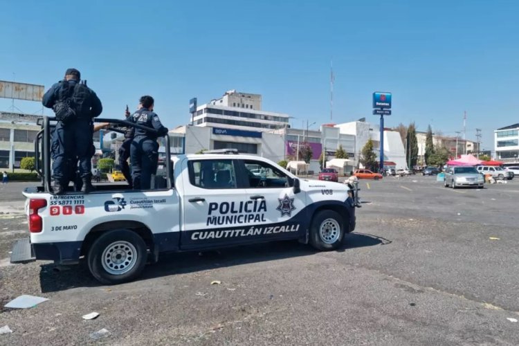 Se desata balacera en tianguis de Cuautitlán; hay dos heridos