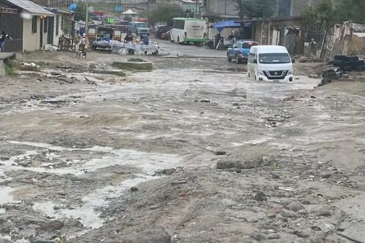 Lluvias dejan estragos en Tijuana