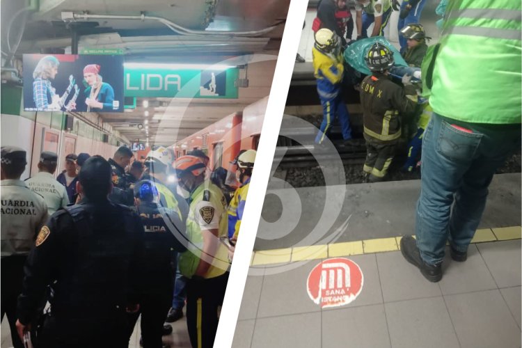 Muere persona tras ser arrollada por convoy en la Línea 8 del Metro