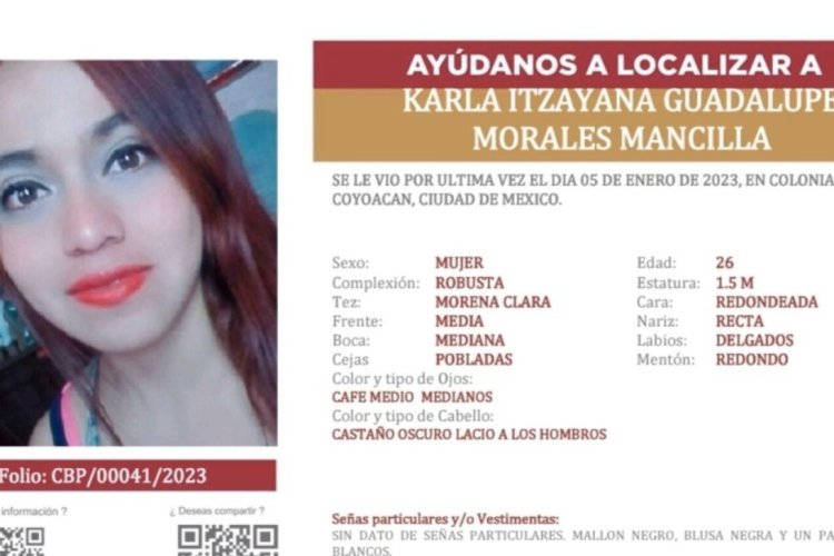 Hallan en Pachuca a Karla, desaparecida en Coyoacán