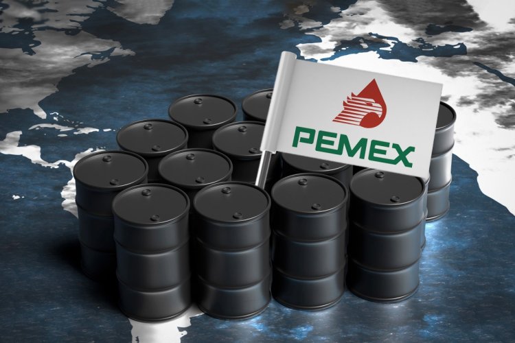 Producción de Pemex decae 4.81% en 2022