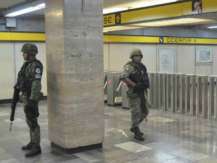 Guardia Nacional vigilará el Metro de la CDMX