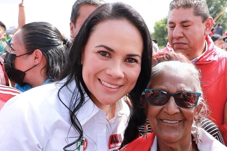 Falso que el PRI descartara a Alejandra del Moral como aspirante al gobierno del Edomex