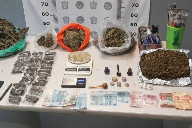 Caen cuatro personas en posesión de marihuana en La Paz