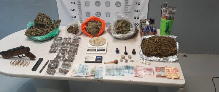 Caen cuatro personas en posesión de marihuana en La Paz