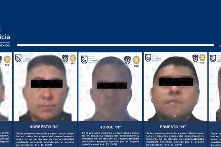 Detienen a cinco policías en activo de la CDMX por secuestro exprés