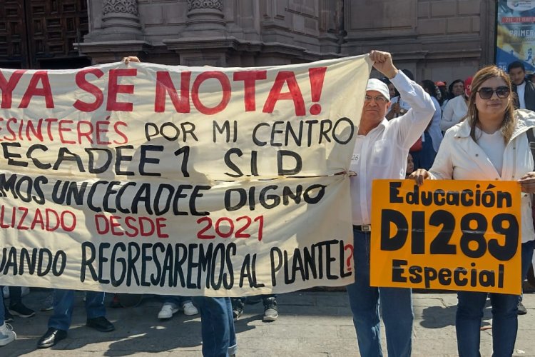 SNTE reclama al gobierno pago de prestaciones