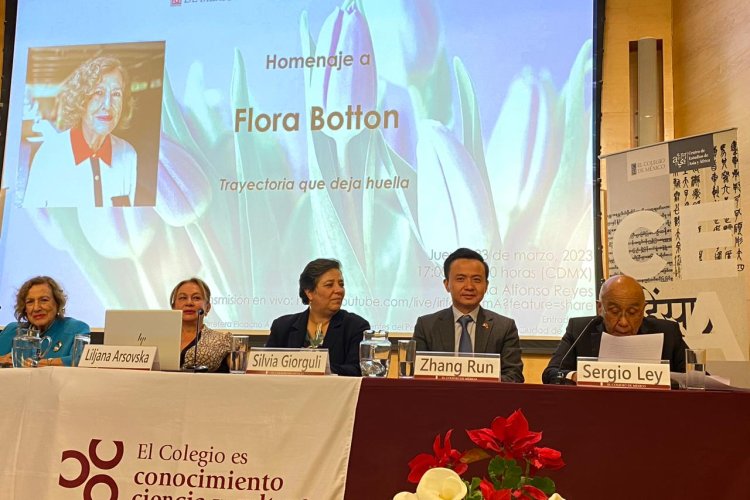 Rinden homenaje a Flora Botton, la sinóloga pionera en México y AL