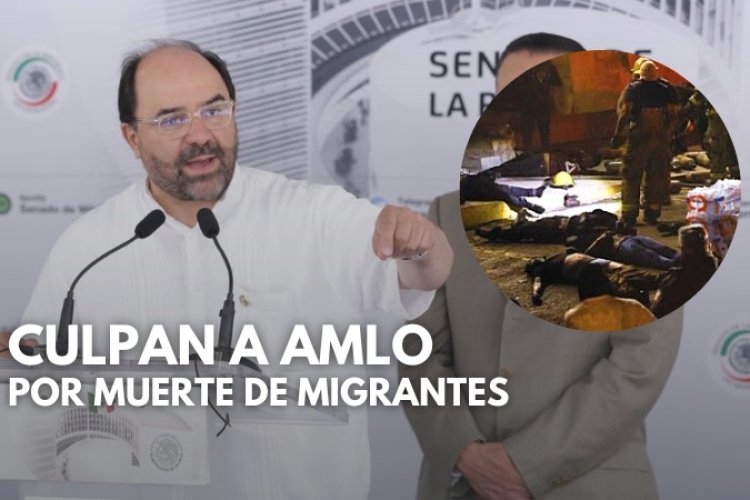 Muertes de migrantes son responsabilidad del Gob. de AMLO: GP