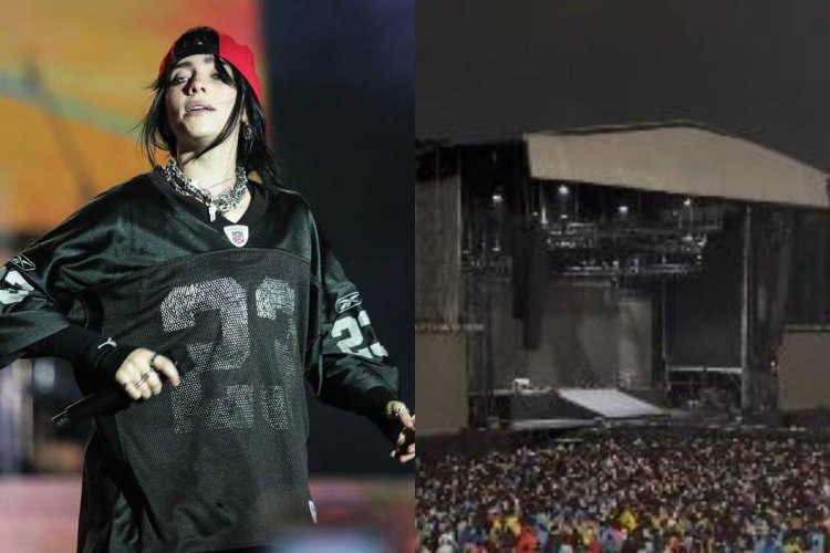 Cancelan concierto de Billie Eilish por lluvias en CDMX